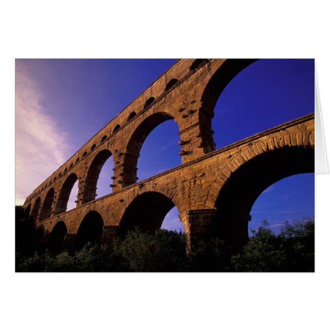 EU, France, Provence, Gard, Pont du Gard. 3 (Front Horizontal)