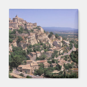 EU, France, Provence, Luberon, Gordes Magnet