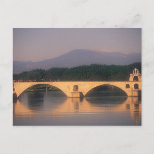 EU, France, Provence, Vaucluse, Avignon. Pont Postcard
