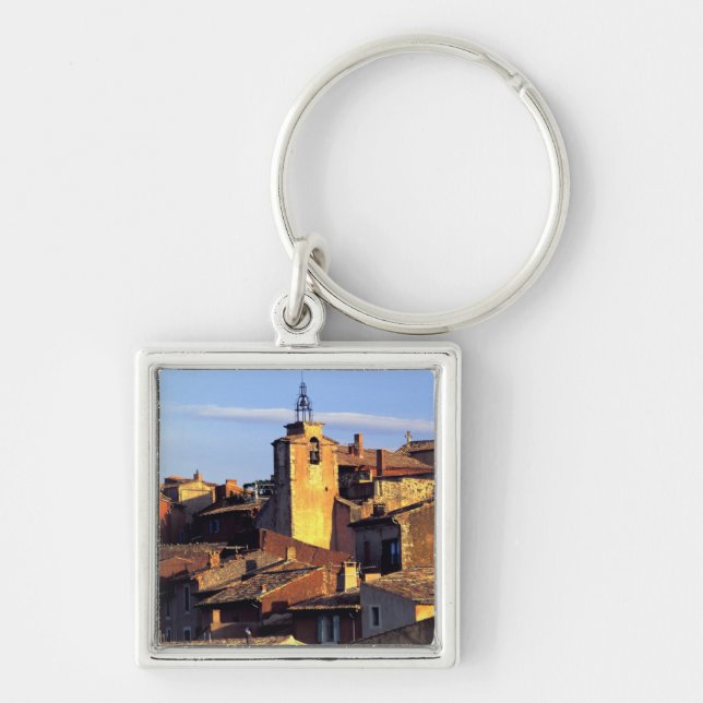 EU, France, Provence, Vaucluse, Roussillon. 3 Key Ring (Front)
