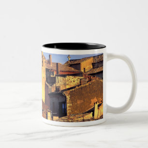EU, France, Provence, Vaucluse, Roussillon. 3 Two-Tone Coffee Mug