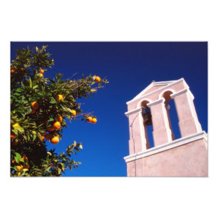 EU, Greece. Greek Orthodox church Photo Print