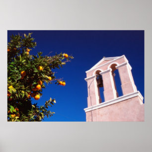 EU, Greece. Greek Orthodox church Poster