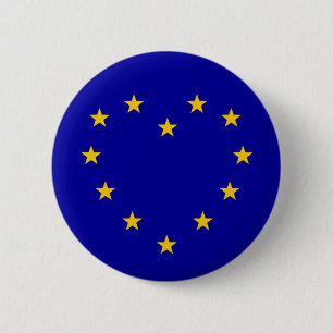 EU Heart Referendum Vote European Union Brexit 6 Cm Round Badge