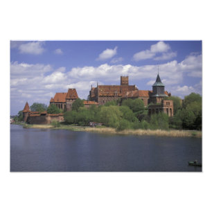 EU, Poland, Pomerania, Malbork. Europe's Photo Print