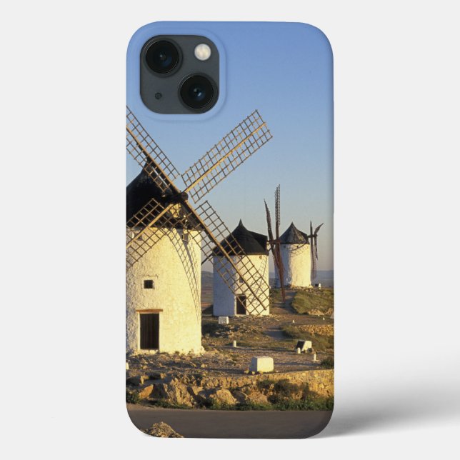 EU, Spain, La Mancha, Consuegra. Windmills and Case-Mate iPhone Case (Back)