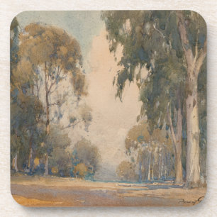 Eucalyptus (1922) – Delicate Watercolor Botanical Coaster