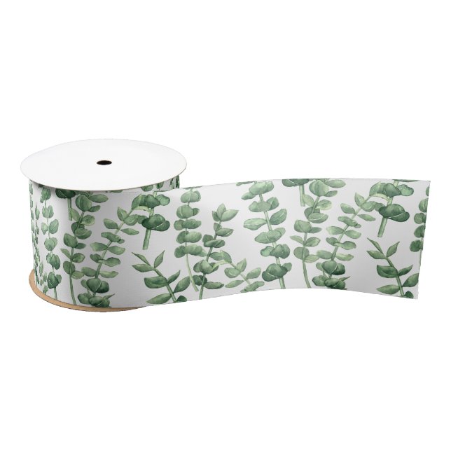 Eucalyptus 1 satin ribbon (Spool)