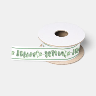 Eucalyptus 1 satin ribbon