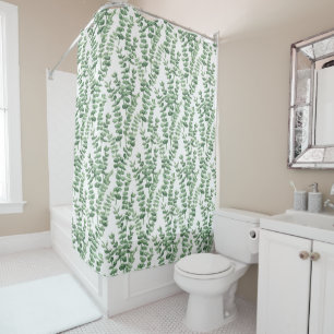 Eucalyptus 1 shower curtain