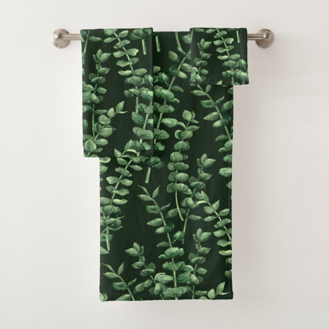Eucalyptus 2 bath towel set (Insitu)