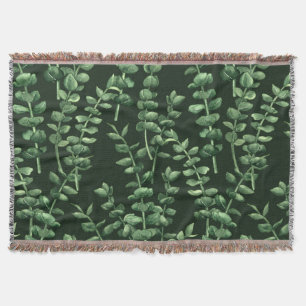 Eucalyptus 2 throw blanket