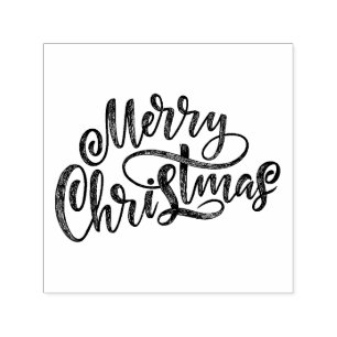 Eucalyptus Acorns Christmas Self-inking Stamp