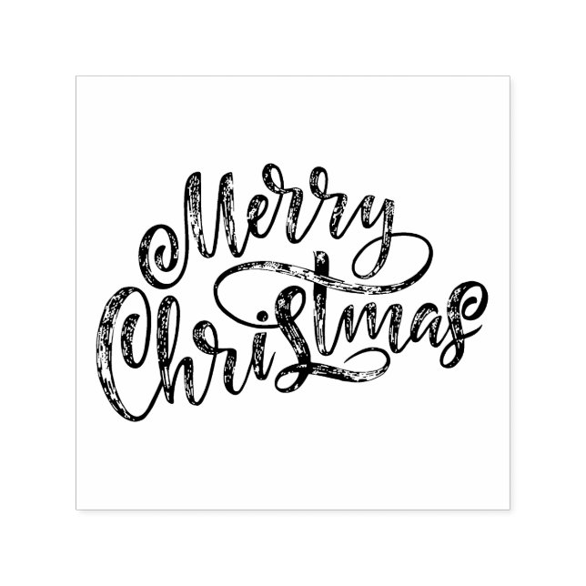 Eucalyptus Acorns Christmas Self-inking Stamp (Design)