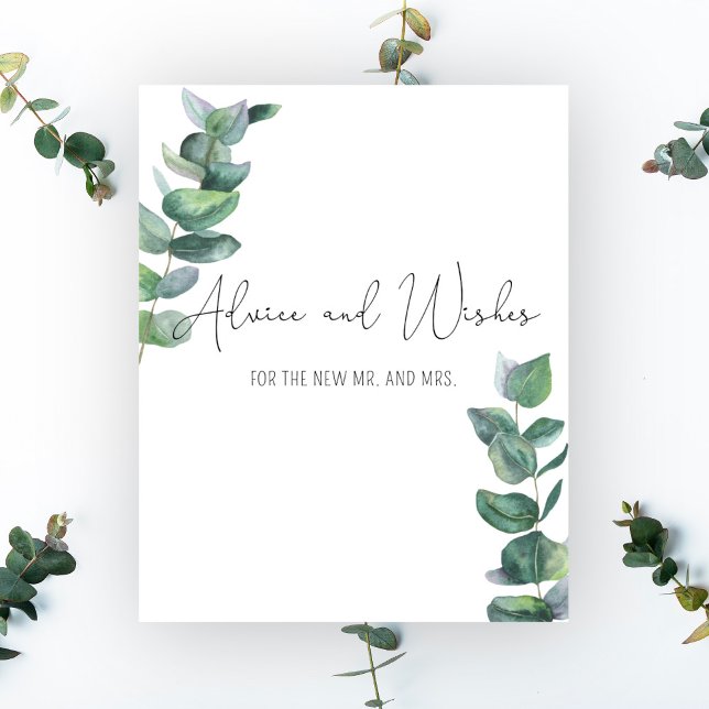 Eucalyptus - Advice and Wishes for Newlyweds Poster (Creator Uploaded)