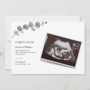 Eucalyptus Baby Reveal Pregnancy Announcement