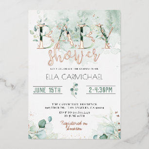 Eucalyptus Baby Shower