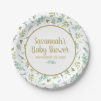 Eucalyptus Baby Shower Botanical Greenery