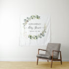 Eucalyptus Baby Shower Photo Booth Backdrop