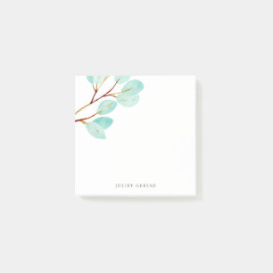 Eucalyptus Bliss Mint Botanical Post-it Notes