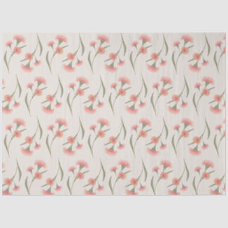 Eucalyptus Blossom on ivory Tissue Paper