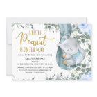 Eucalyptus Blue Floral Little Peanut Baby Shower