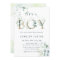 Eucalyptus Botanical Letter Gold Boy Baby Shower