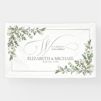 Eucalyptus Botanical Sage Green Wedding