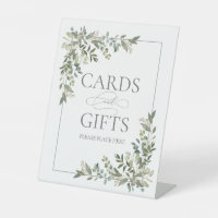 Eucalyptus Botanical Sage Green Wedding Gift