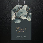Eucalyptus branch pretty leaves wedding favour tag<br><div class="desc">Eucalyptus branch pretty leaves wedding favour tag</div>