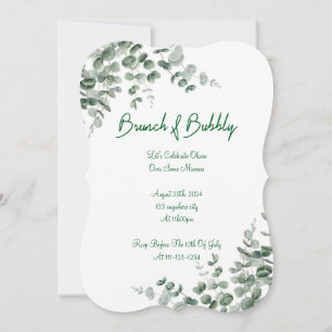 EUCALYPTUS BRIDAL SHOWER INVITATION