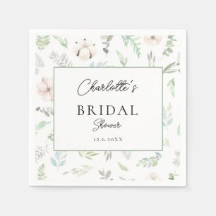  Eucalyptus Bridal Shower    Napkin