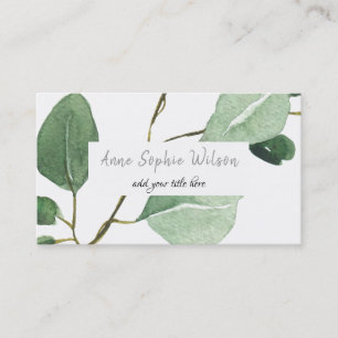 eucalyptus business card