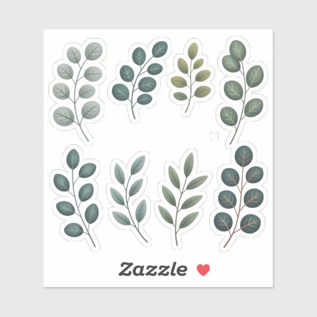 Eucalyptus Dreams Watercolor (Sheet)