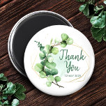 Eucalyptus event aesthetic green bridal shower ma magnet<br><div class="desc">Succulent and Eucalyptus Bridal Shower Welcome Foam Board idea 2022 inspiration or buy. Welcome guests to your bridal shower with this beautiful welcome sign, featuring a wreath of eucalyptus and succulent greenery. Add the guest of honour's name, date and custom welcome text using the fields provided. welcome sign wedding modern...</div>