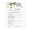 Eucalyptus Find the Guest Bridal Shower Game