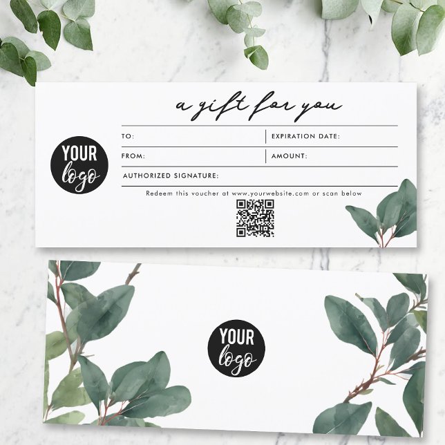 Eucalyptus Gift Certificates  Businesses QR Code (Eucalyptus Gift Certificates Businesses QR Code)