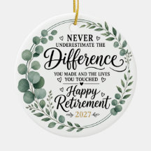 Eucalyptus Gold Foliage Happy Retirement Gift
