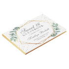 Eucalyptus Gold Geometric Sweet Sixteen