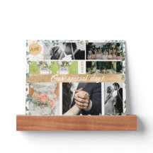 Eucalyptus Gold Glitter - Green Wedding collage 2