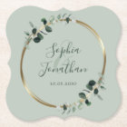 Eucalyptus Gold Sage Personalised Wedding