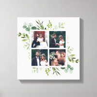 Eucalyptus Green Foliage Wedding Photo Square