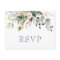 Eucalyptus Greenery Blush Roses Wedding RSVP