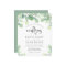 Eucalyptus Greenery Budget Wedding Invitation