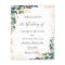 Eucalyptus greenery budget wedding invitation