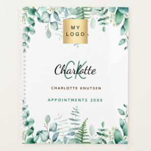 Eucalyptus greenery business logo 2026 planner
