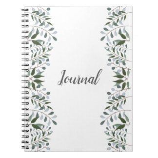 Eucalyptus Greenery Floral Journal
