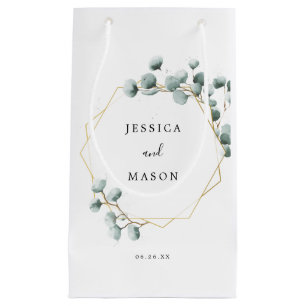 Eucalyptus Greenery Hotel Wedding Gift Bag