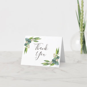Eucalyptus Greenery Thank You Card