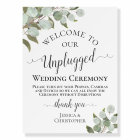 Eucalyptus & Greenery Unplugged Wedding Ceremony